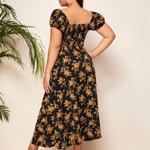 Floral 2 piece skirt set